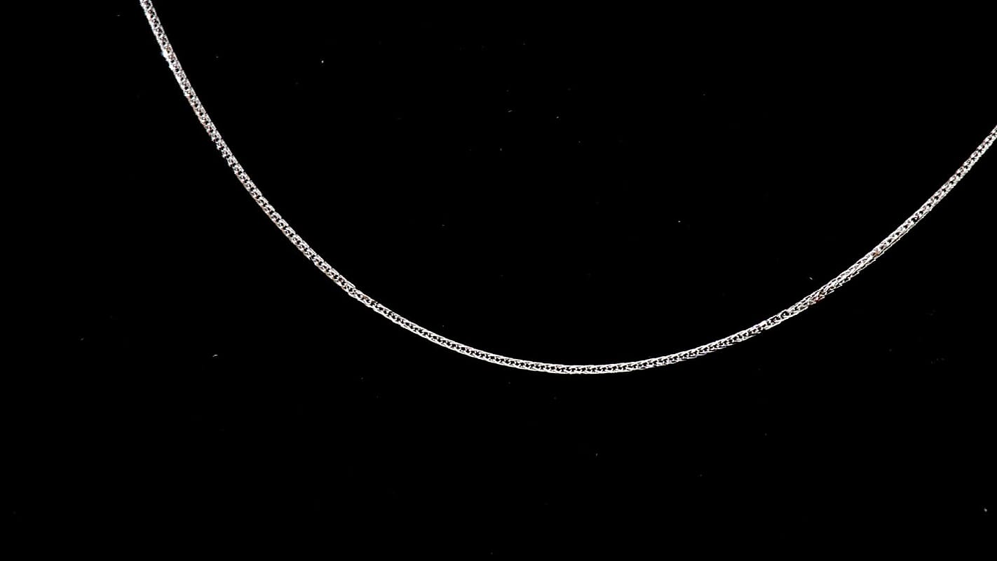 Foxtail Chain Necklace in 950 Platinum (20 Inches) 3 Grams