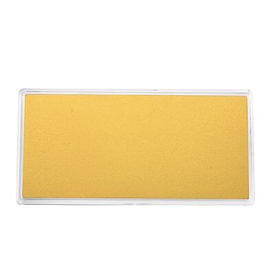 24K Yellow Gold Walk in Faith Carry His Strength Embossed Sheet (31x45.5mm) 100mg