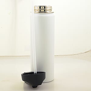 Closeout The Memory Company White Double Wall Stainless Steel Water Bottle 22oz