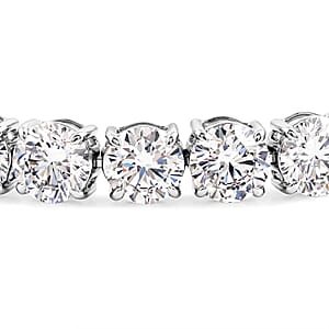 Luxuriant Lab Grown Diamond SI 18.15 ctw Tennis Bracelet in Sterling Silver (7.50 In)