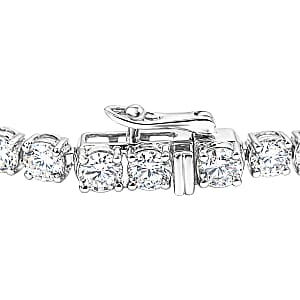 Luxuriant Lab Grown Diamond (SI-VS-G) 4.90 ctw Tennis Bracelet in Sterling Silver (6.50 In)