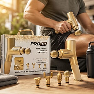Memorial Day Doorbuster Golden Profit Massager Gun with Carry Case