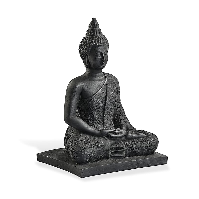Livmore Shungite Composite Buddha Figurine