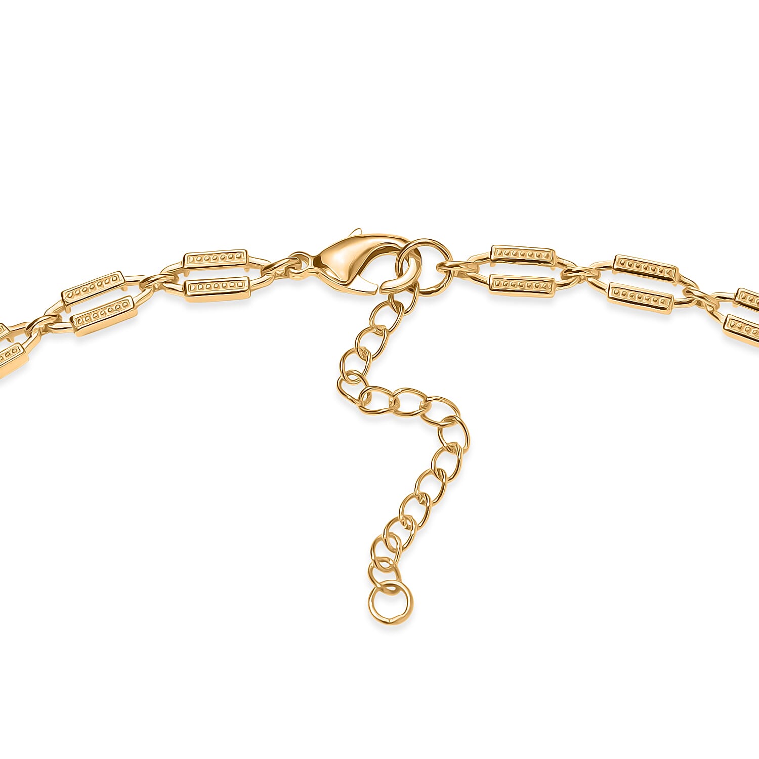 EverTrue Chartreuse Quartz (Triplet) 20.00 ctw Necklace (18-20 Inches) in 18K YG Plated
