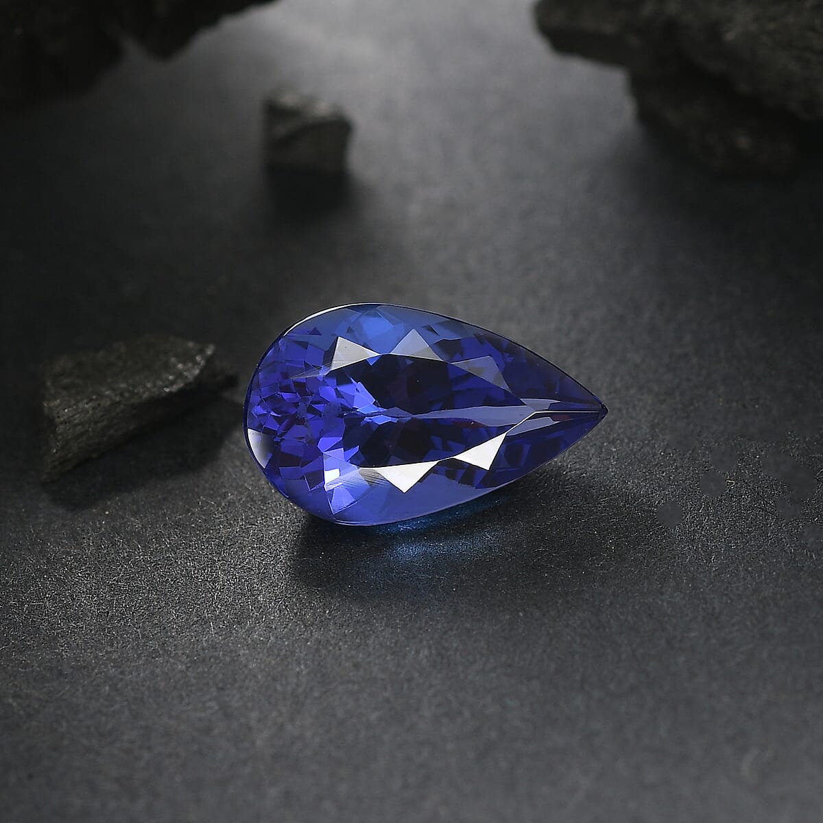 AAAA Tanzanite (Pear 13x8mm) 3.68 ctw image number 1