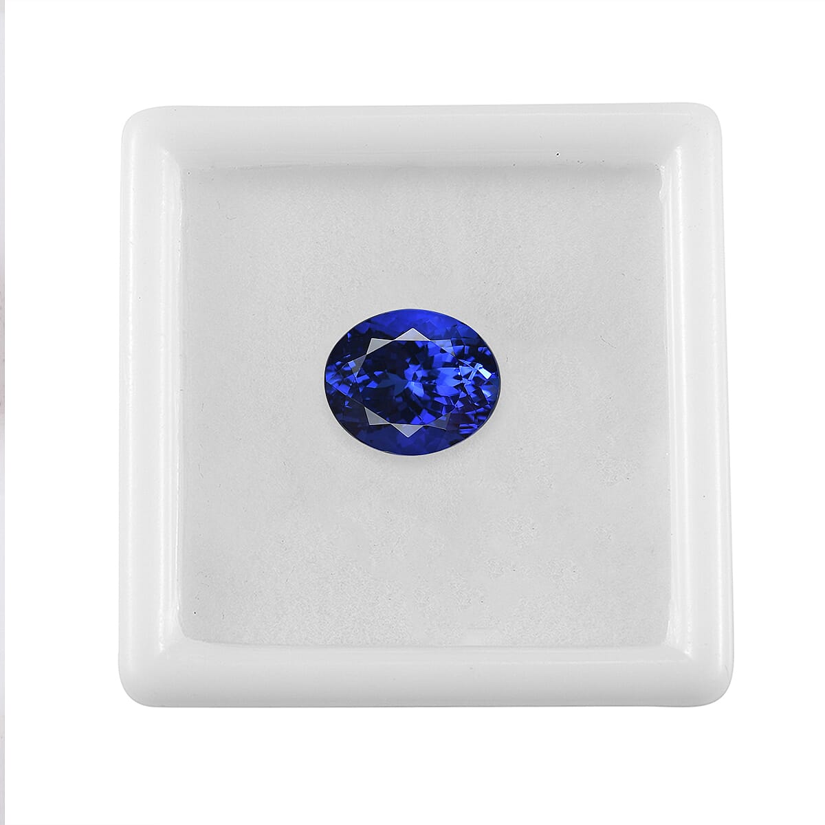 AAAA Tanzanite (Ovl 12x10mm) 5.83 ctw image number 3
