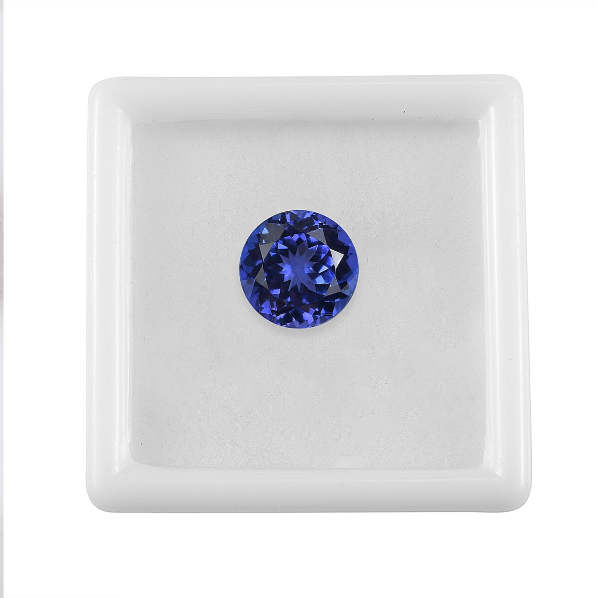 AAAA Tanzanite (Rnd Free Size) 2.60 ctw image number 3