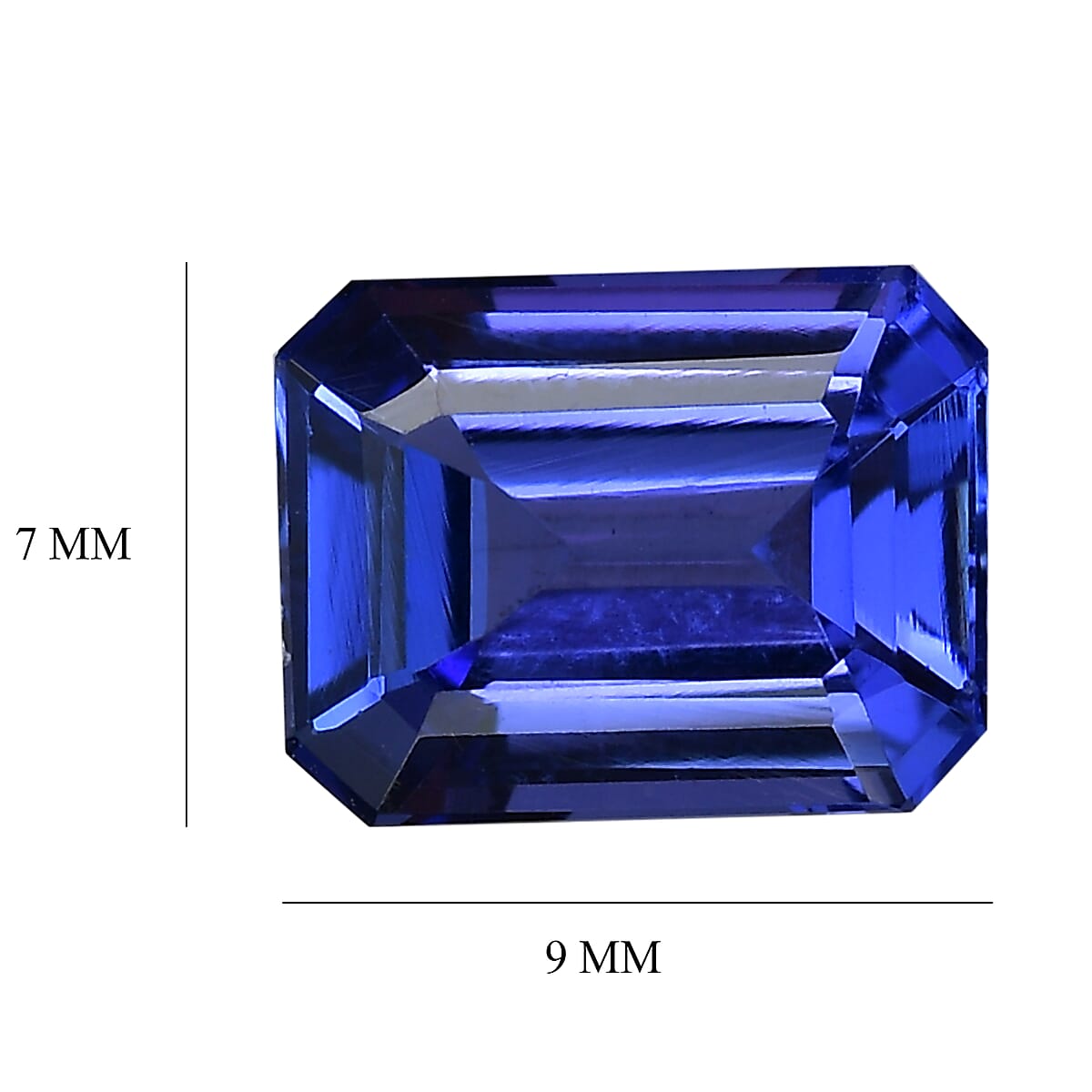 AAAA Tanzanite (Oct 9x7 mm) 2.30 ctw image number 4