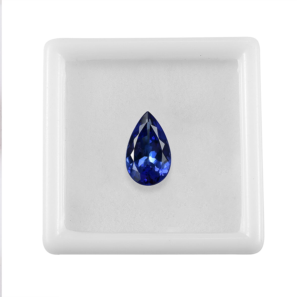 AAAA Tanzanite (Pear Free Size) 1.60 ctw image number 3