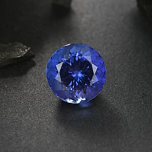 AAAA Tanzanite (Rnd 9.5 mm) 3.87 ctw