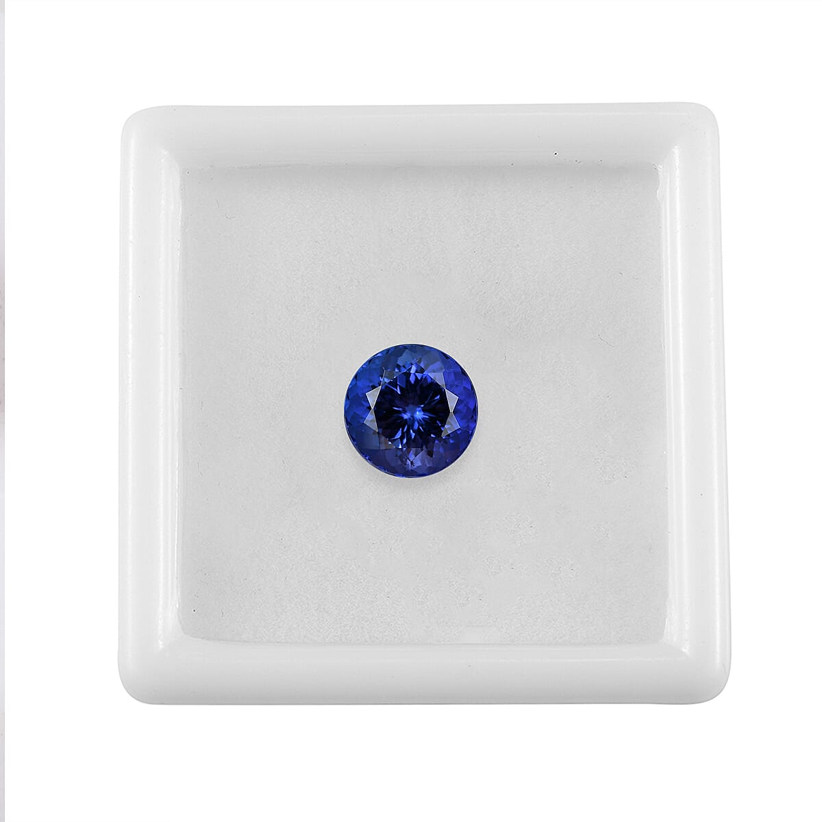 AAAA Tanzanite (Rnd 9.5 mm) 3.87 ctw image number 3