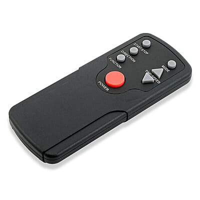 Orange Portable Under Desk Elliptical Stepper with Remote