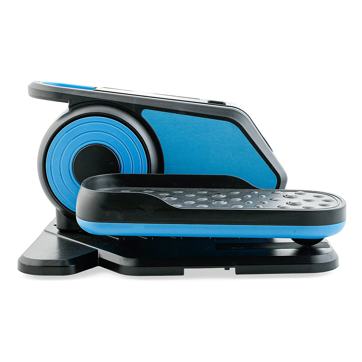 Blue Portable Under Desk Elliptical Stepper with Remote image number 2