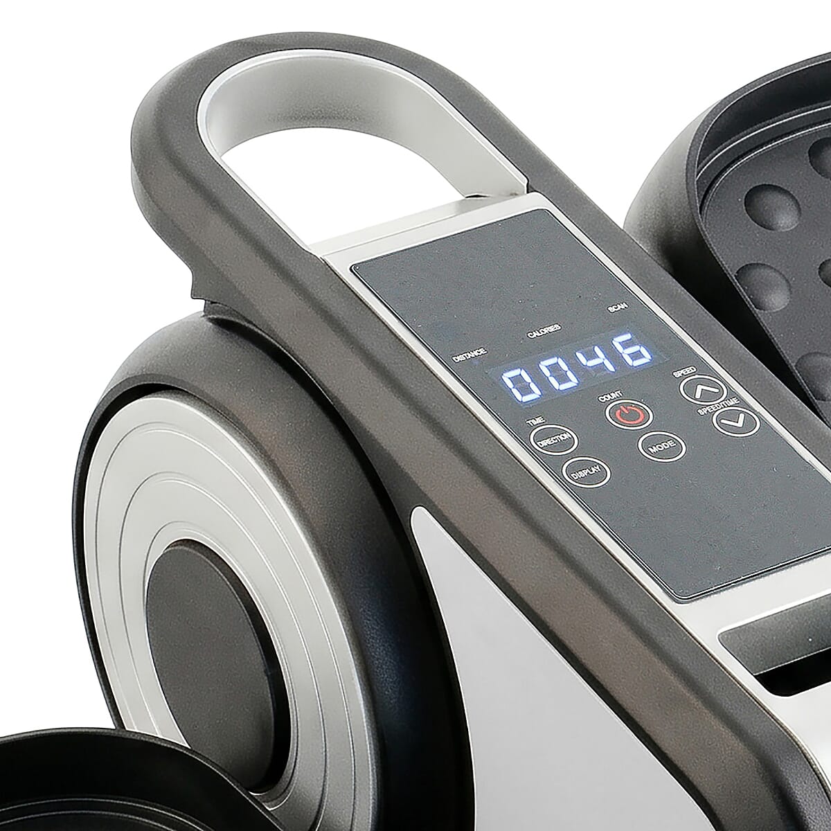 Silver Portable Under Desk Elliptical Stepper with Remote image number 3