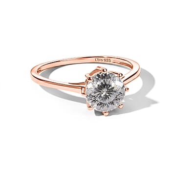 120 Facet / Rose Gold Over Sterling Silver / 4 - Product card gallery slide 1 (10293392146745)