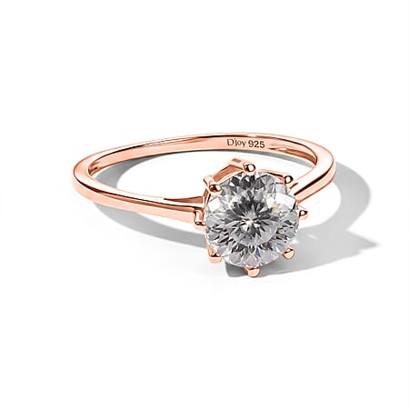 120 Facet / Rose Gold Over Sterling Silver / 4 - Product card gallery slide 1 (10293392146745)