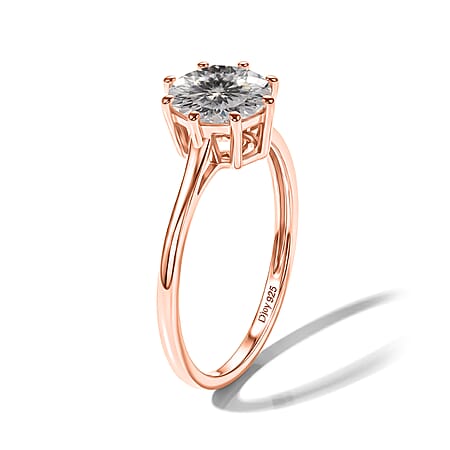 120 Facet / Rose Gold Over Sterling Silver / 4 - Product card gallery slide 4 (10293392146745)