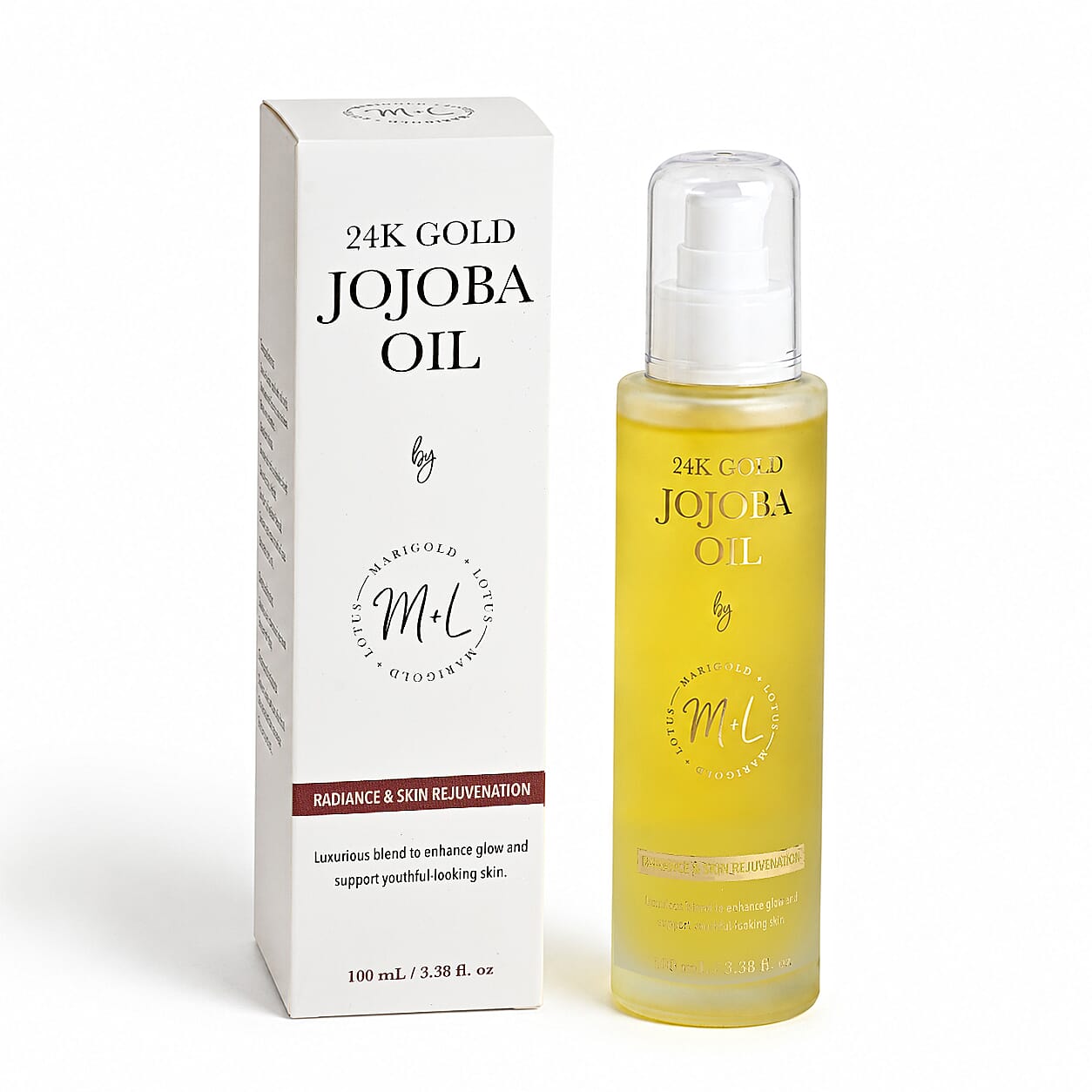 Marigold and Lotus 24K Gold Jojoba Oil 3.38oz