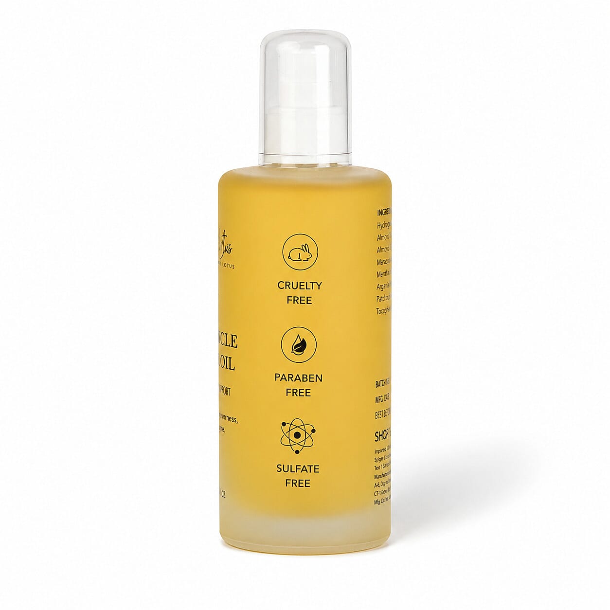 Marigold and Lotus Sore Muscle Massage Oil 6.76oz