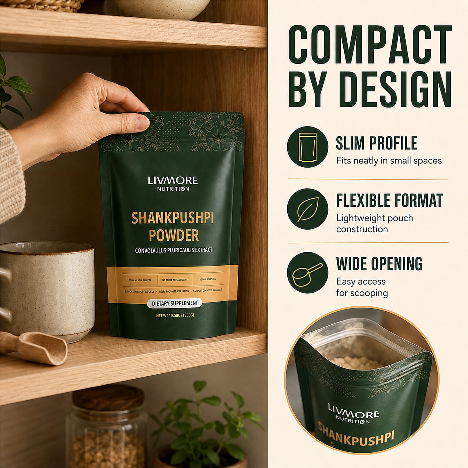 Livmore Shankh Pushp 10.5 oz