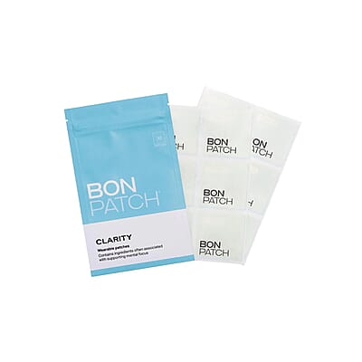 BonPatch Clarity Wellness Patches (30 Patches) Made in the US