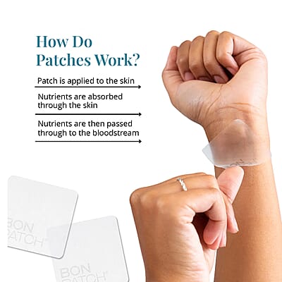 BonPatch Relax Wellness Patches (30 Patches) Made in the US