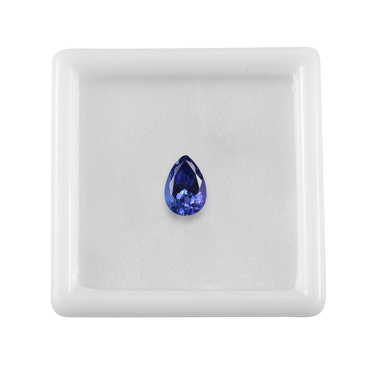 AAA Tanzanite (Pear Free Size) 1.38 ctw image number 3
