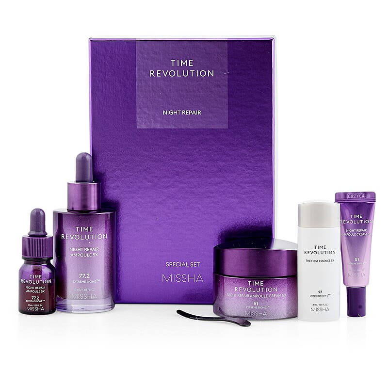 Missha Time Revolution Night Repair Special Set (5pcs set)