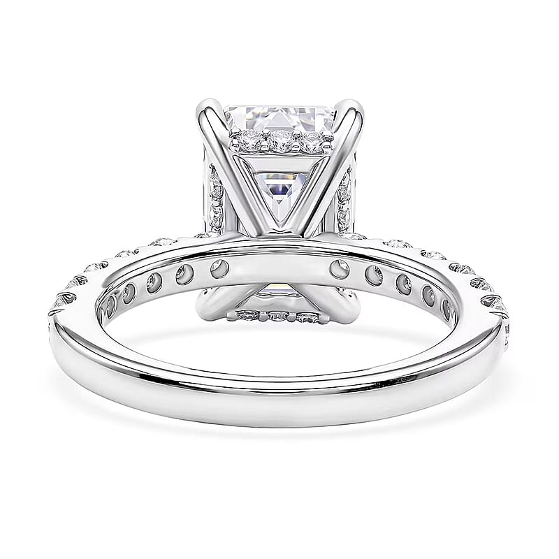 Luxuriant Lab Grown Diamond 5.75 ctw Engagement Ring in 950 Platinum (Size 6.5) 6.50 Grams