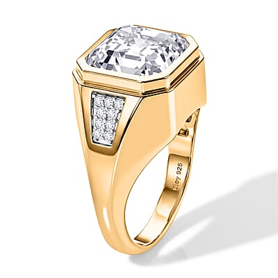Yellow Gold Over Sterling Silver / 10 - Product card gallery slide 4 (10234554057017)