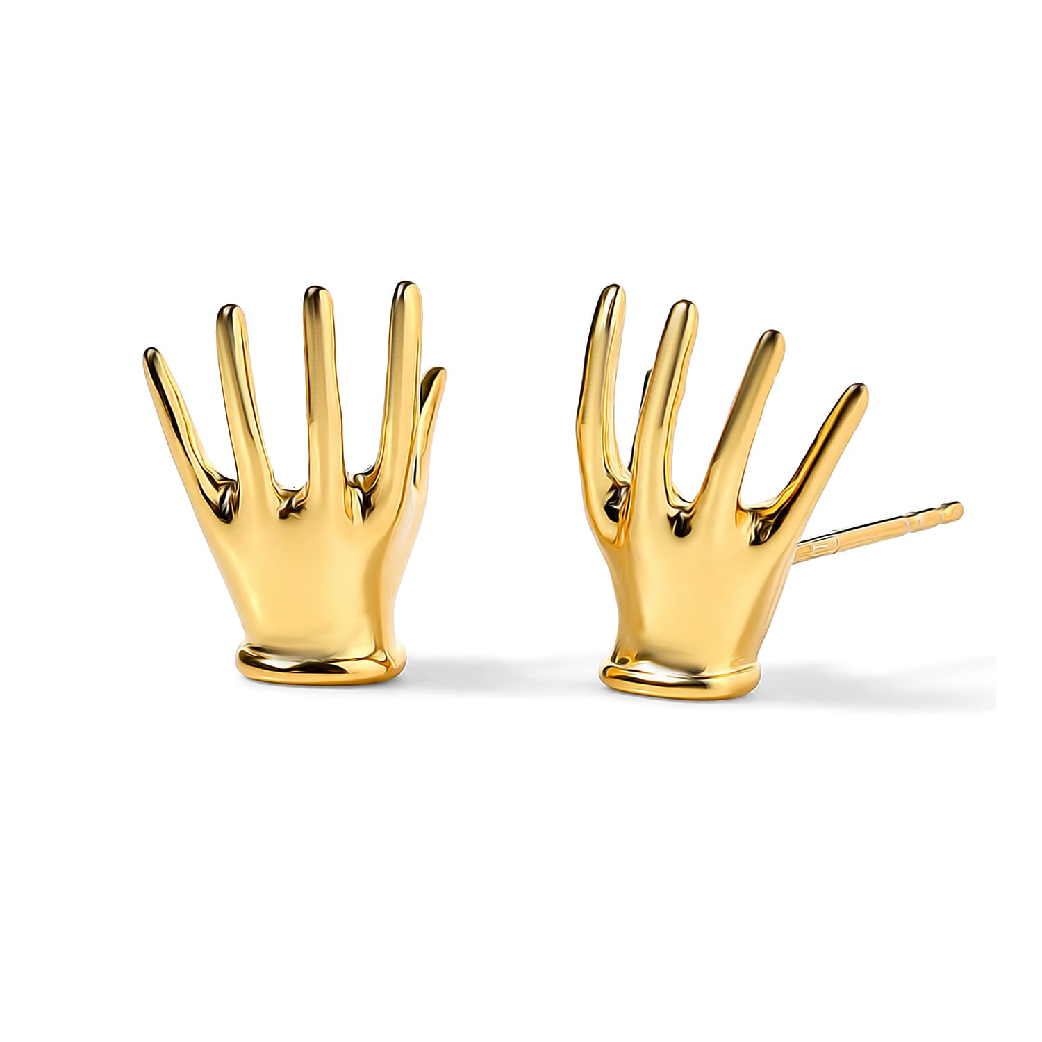 EverTrue Bronzella Collection Fancy Earrings in 18K YG Plated Bronze