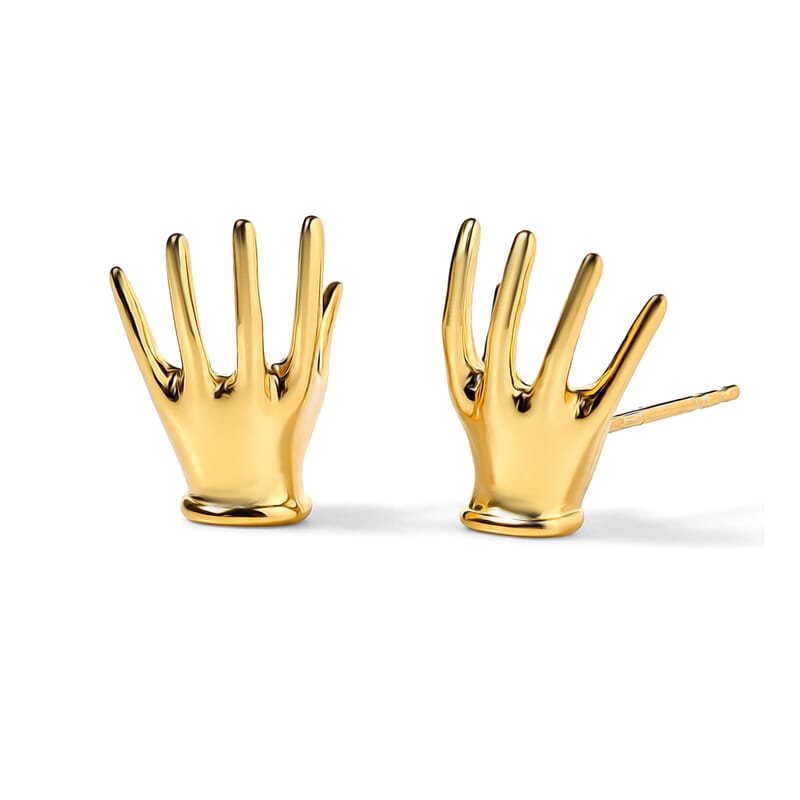 EverTrue Bronzella Collection Fancy Earrings in 18K YG Plated Bronze