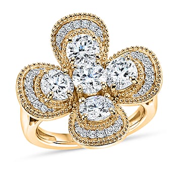 Yellow Gold Over Sterling Silver / 6 - Product card gallery slide 1 (10229843132729)