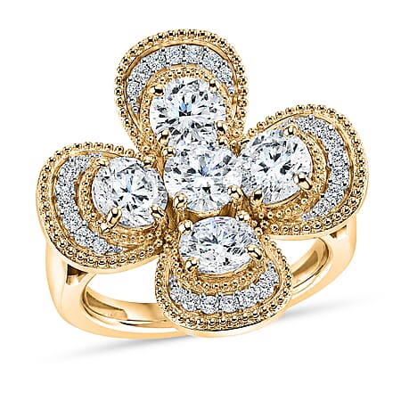 Yellow Gold Over Sterling Silver / 6 - Product card gallery slide 1 (10229843132729)