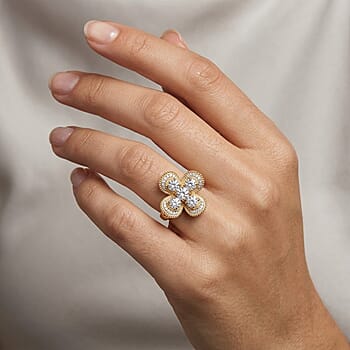 Yellow Gold Over Sterling Silver / 6 - Product card gallery slide 3 (10229843132729)