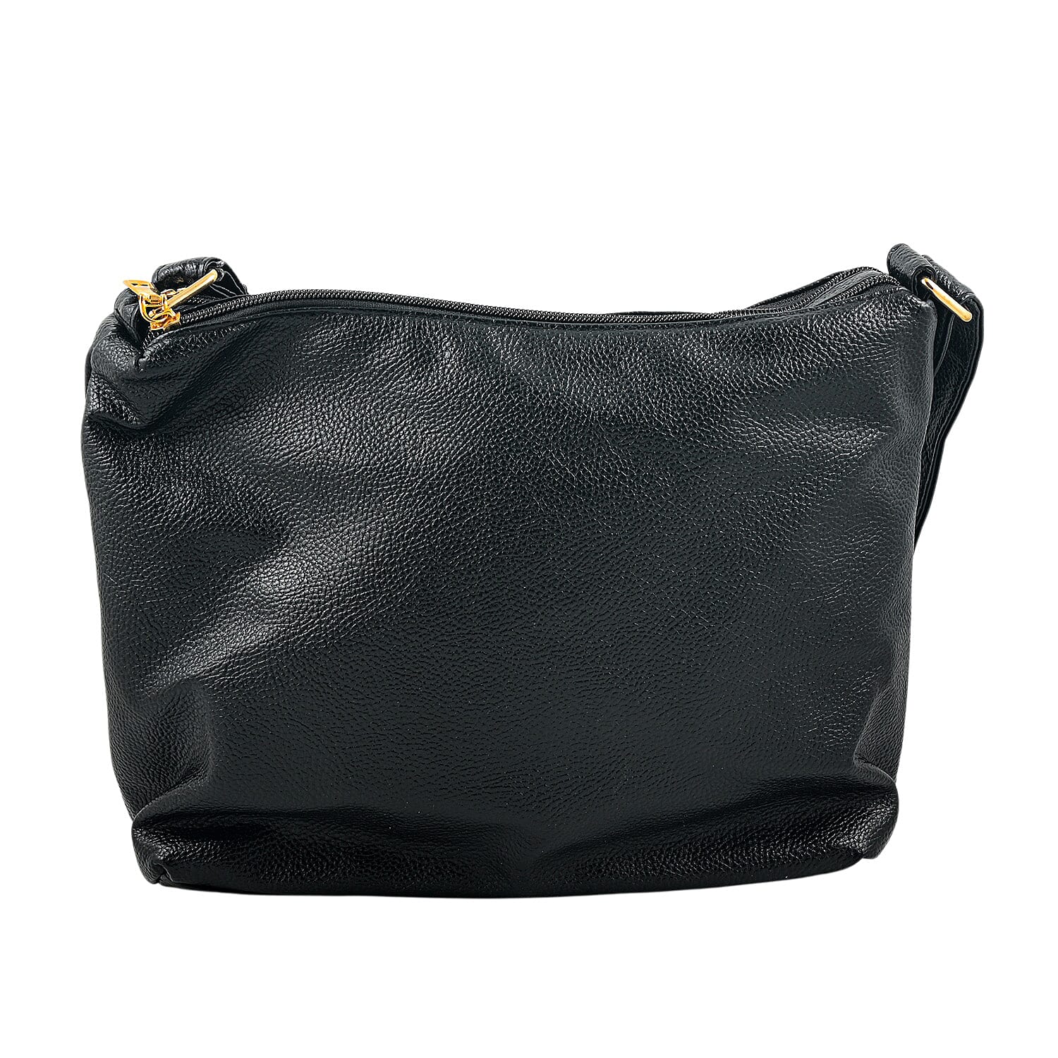Closeout Beverly Hills Polo Club Black Faux Leather Crossbody Bag with Wallet