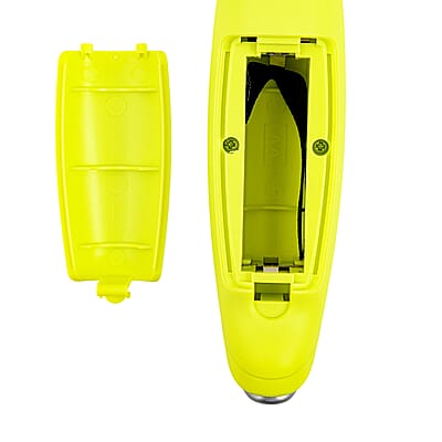 Peach Street Milk Frother with Stand in Lime Green