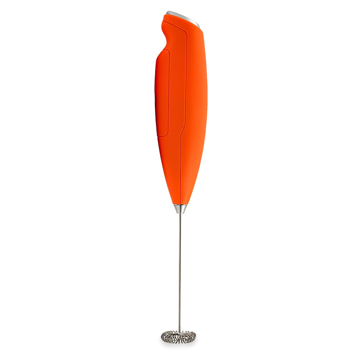 Peach Street Milk Frother with Stand in Orange image number 2