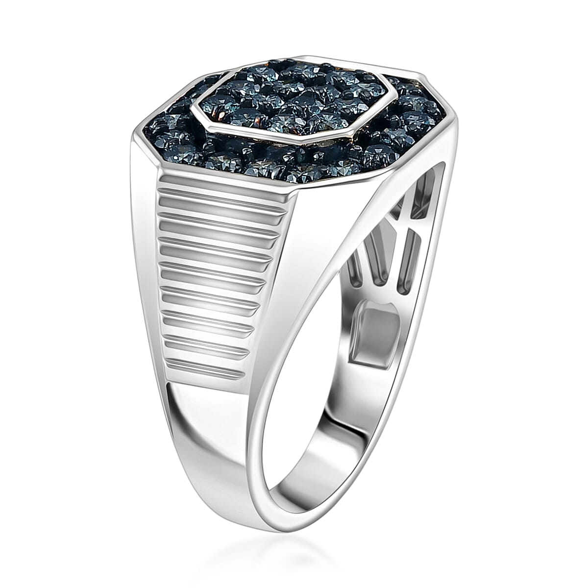 Lab Grown Blue Diamond / 9 - Product card gallery slide 4 (10224123576633)