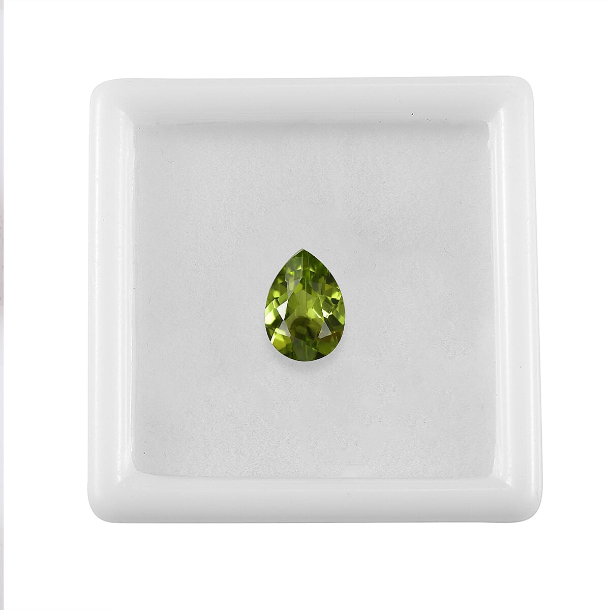 Hebei Peridot (Pear 10x7 mm) 2.03 ctw image number 3