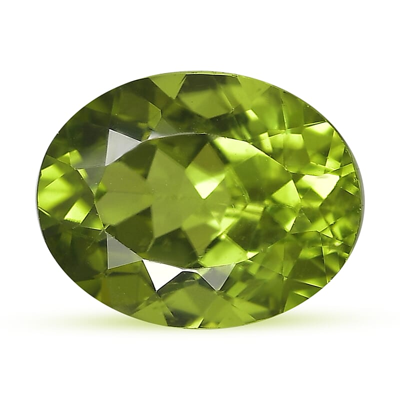 Hebei Peridot (Ovl 10x8 mm) 2.98 ctw