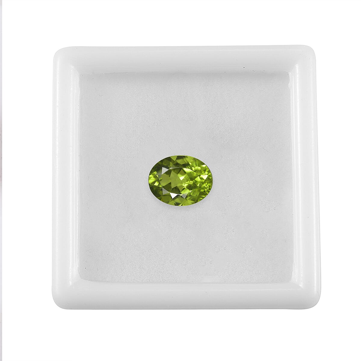 Hebei Peridot (Ovl 10x8 mm) (Ships in 12-15 Days) 2.98 ctw image number 3