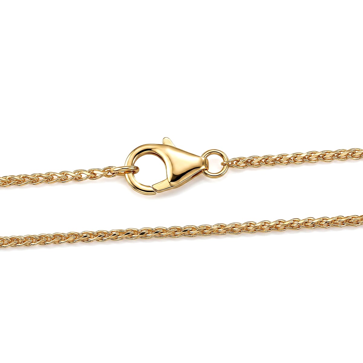 Luxoro Palma Chain Necklace in 10K Yellow Gold (20 Inches) 3.85 Grams image number 5