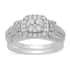 LUXORO SGL Certified 10K White Gold G-H I3 Diamond Ring (Size 8.0) 6.25 Grams 1.00 ctw image number 0