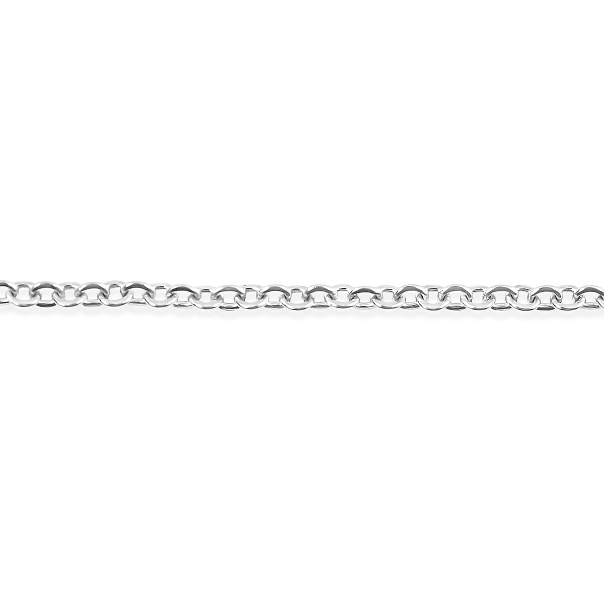 Cable Chain Necklace (Size - 24) In Stainless Steel image number 3