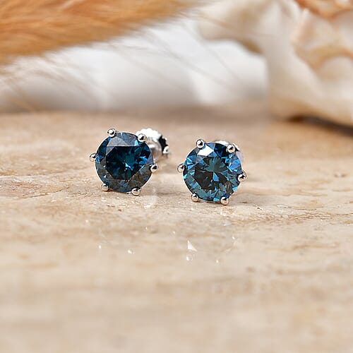 Lab Grown Blue Diamond - Product card gallery slide 2 (10207804522809)