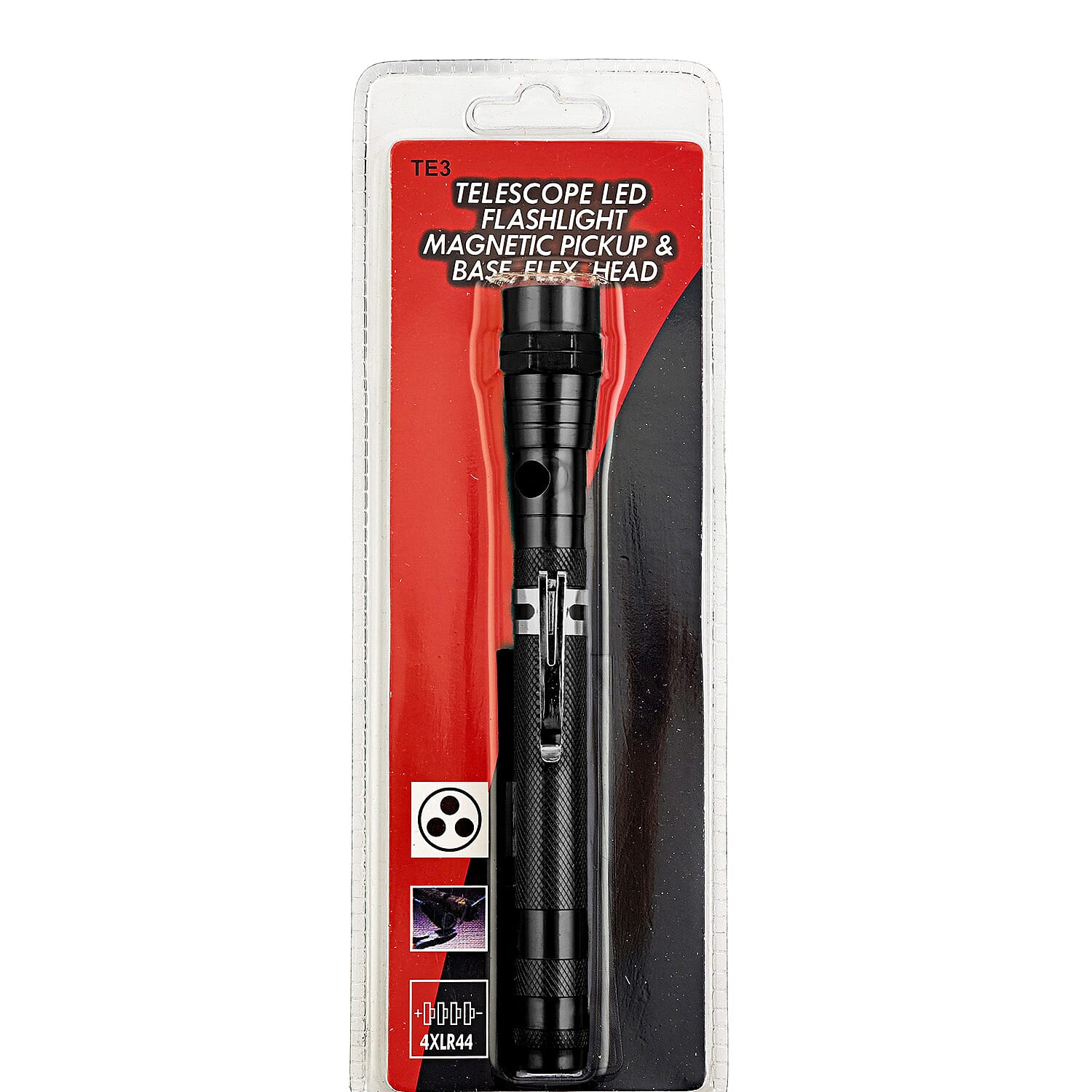 Closeout TE3 Flashlight -Black