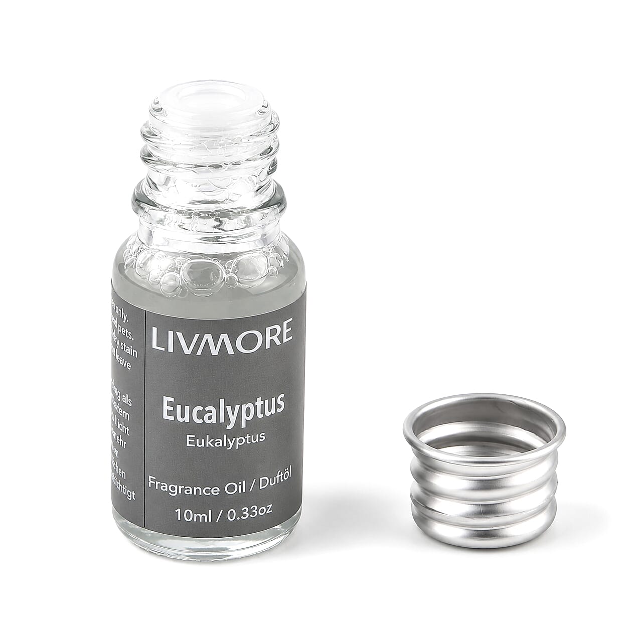 Livmore Black and Brown Set of 10 Essential Oils