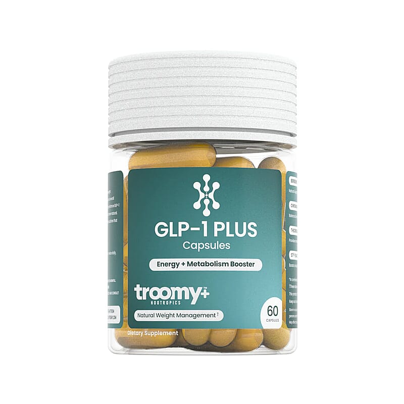 Troomy GLP-1 Plus Natural Weight Management Supplement (60 Capsules) Made in US