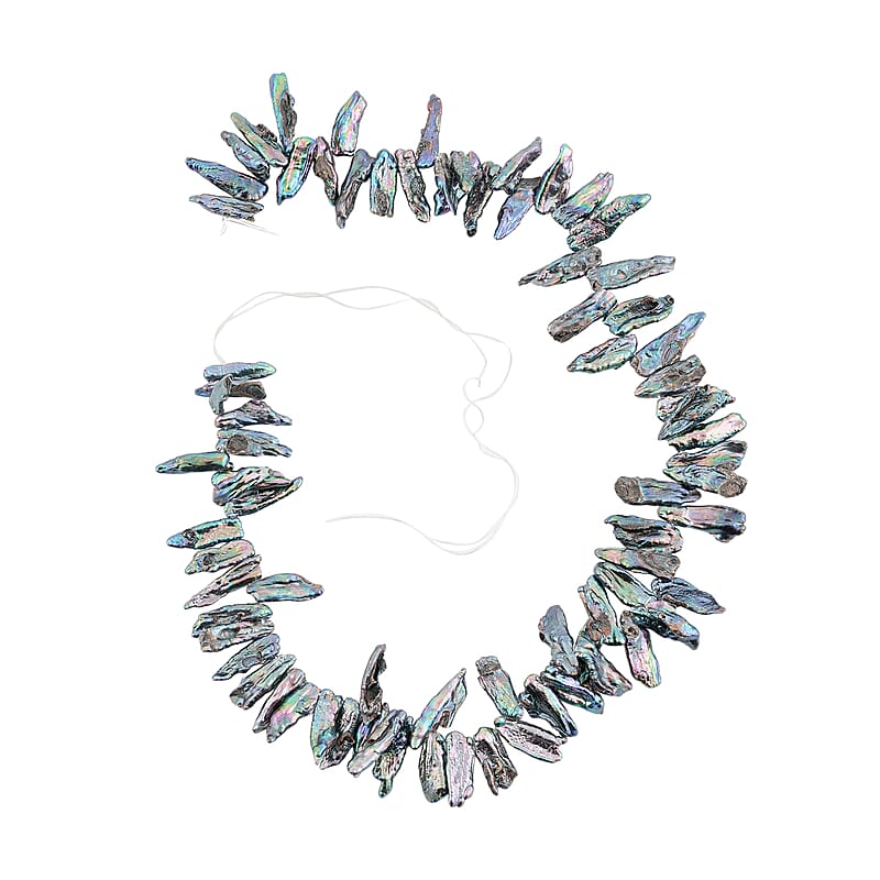 Keshi Pearl Beaded Necklace 16 Inches